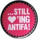 37mm Magnet-Button: ... still loving antifa!