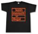 T-Shirt: Kein Mensch ist illegal (orange)