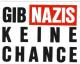 Aufkleber: Gib Nazis keine Chance