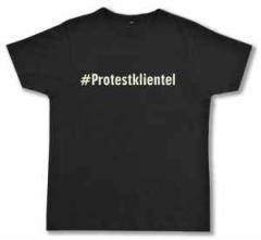 Zur Artikelseite von Fairtrade T-Shirt: #Protestklientel gehen