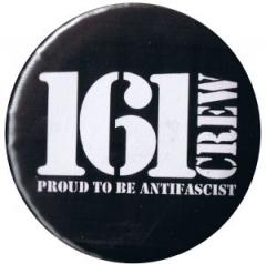 Zur Artikelseite von 25mm Button: 161 Crew - Proud to be Antifascist gehen