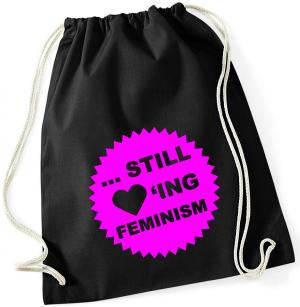 Sportbeutel: ... still loving feminism (pink)