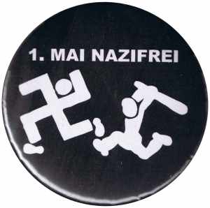 50mm Magnet-Button: 1. Mai Nazifrei