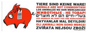 Tiere sind keine Ware