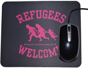 Refugees welcome (pink)