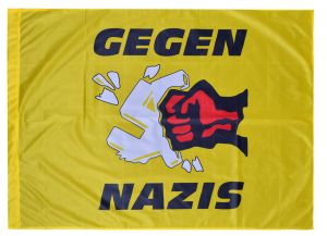 Gegen Nazis - gelb
