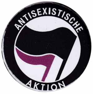 Antisexistische Aktion (schwarz/lila)