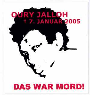 Oury Jalloh - 7. Januar 2005