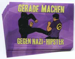 Gerade machen gegen Nazi-Hipster