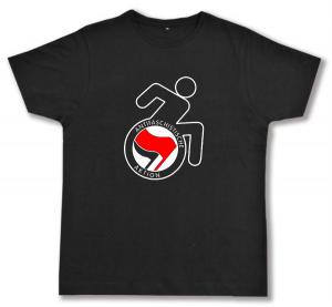 RollifahrerIn Antifaschistische Aktion (rot/schwarz)