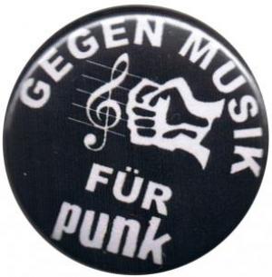 Gegen Musik - für Punk