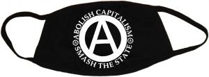 Mundmaske: Abolish Capitalism - Smash The State