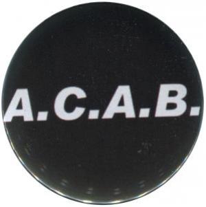 25mm Magnet-Button: A.C.A.B.