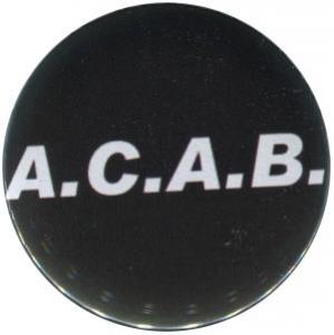 37mm Magnet-Button: A.C.A.B.