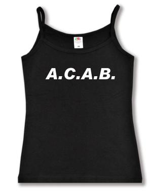 Trägershirt: A.C.A.B.