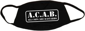 Mundmaske: A.C.A.B. - All cops are bastards