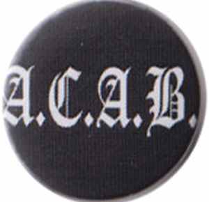 25mm Button: ACAB Fraktur