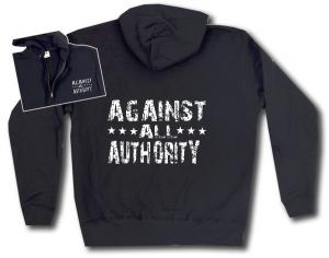 Kapuzen-Jacke: Against All Authority