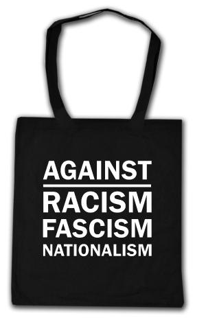 Baumwoll-Tragetasche: Against Racism, Fascism, Nationalism