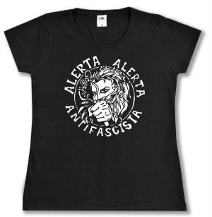 tailliertes T-Shirt: Alerta Alerta Antifascista