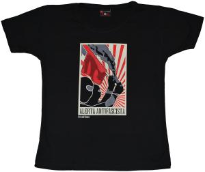 tailliertes T-Shirt: Alerta Antifascista