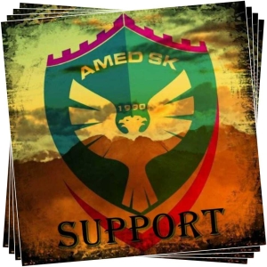 Aufkleber-Paket: Amed SK Support
