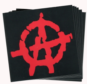 Aufkleber-Paket: Anarchie