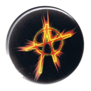50mm Button: Anarchie Feuer Flammen