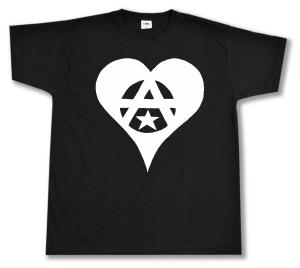 T-Shirt: Anarchie Herz