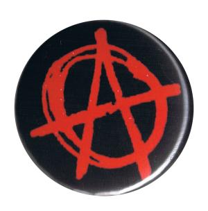 37mm Button: Anarchie (rot)