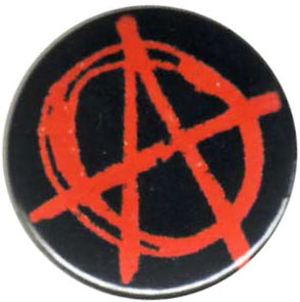 50mm Button: Anarchie (rot)