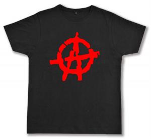 Fairtrade T-Shirt: Anarchie (rot)