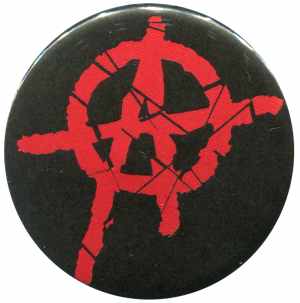 37mm Button: Anarchie (rot) 2