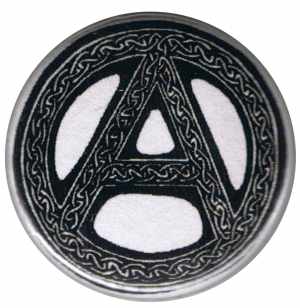 50mm Button: Anarchie - Tribal