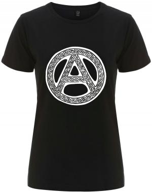 tailliertes Fairtrade T-Shirt: Anarchie - Tribal