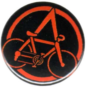 50mm Button: Anarchocyclist