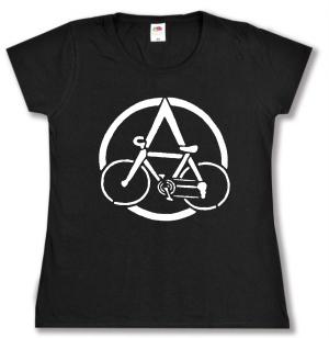 tailliertes T-Shirt: Anarchocyclist