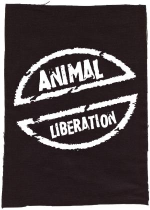 Rückenaufnäher: Animal Liberation