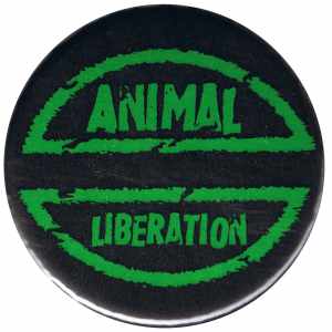 37mm Button: Animal Liberation