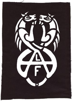 Rückenaufnäher: Animal Liberation Front (ALF) Horses