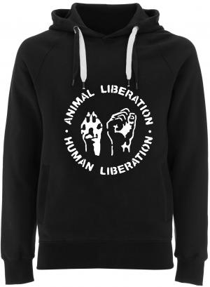 Fairtrade Pullover: Animal Liberation - Human Liberation