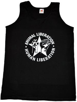 Tanktop: Animal Liberation - Human Liberation (mit Stern)