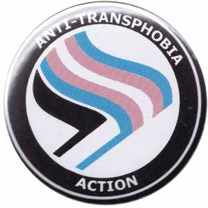 25mm Button: Anti-Transphobia Action