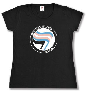 tailliertes T-Shirt: Anti-Transphobia Action