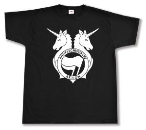 T-Shirt: Antifa Einhorn Brigade