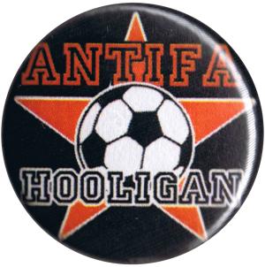 25mm Button: Antifa Hooligan
