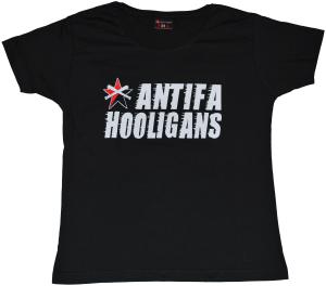 tailliertes T-Shirt: Antifa Hooligans