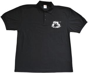 Polo-Shirt: Antifa Splash