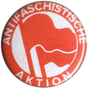 25mm Button: Antifaschistische Aktion (1932, rot/rot)