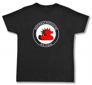 Fairtrade T-Shirt: Antifaschistische Aktion (Enten)